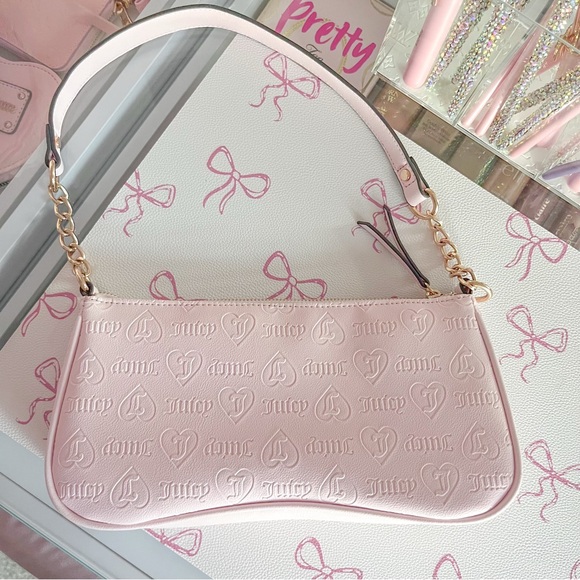 Juicy Couture Light Pink Shoulder Bag - Picture 2 of 4